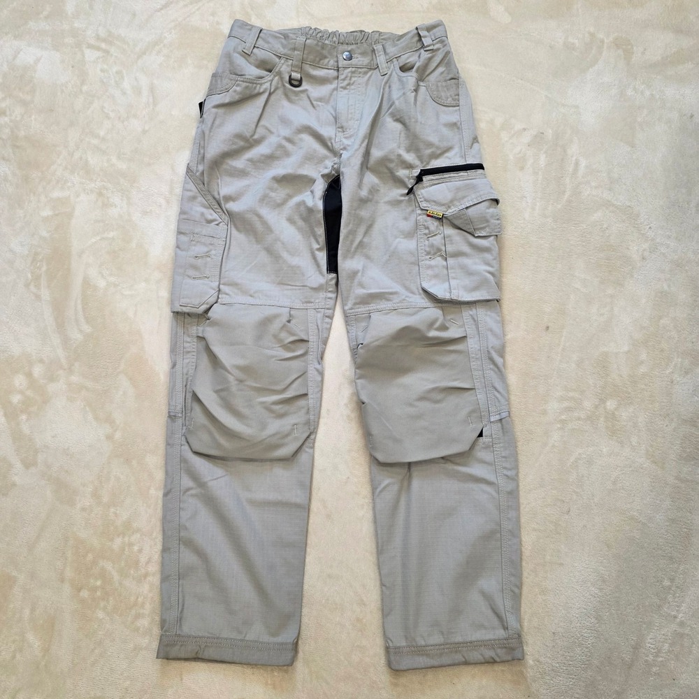 Blaklader 7169 Women's Ripstop Pro Work Pants Stone Grey Utility Size 8R 31x31